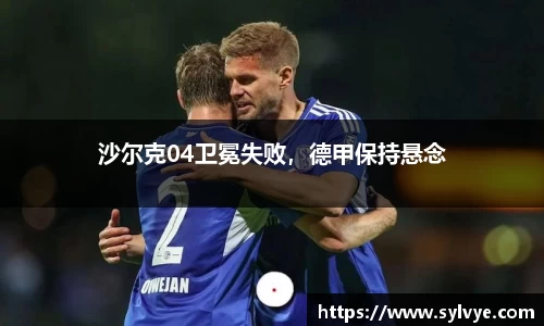 沙尔克04卫冕失败，德甲保持悬念
