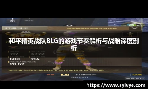 和平精英战队BLG的游戏节奏解析与战略深度剖析