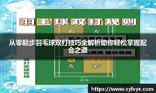 从零起步羽毛球双打技巧全解析助你轻松掌握配合之道