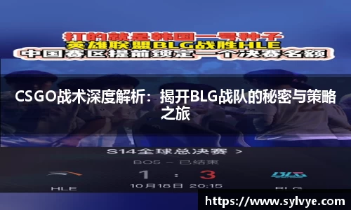 CSGO战术深度解析：揭开BLG战队的秘密与策略之旅
