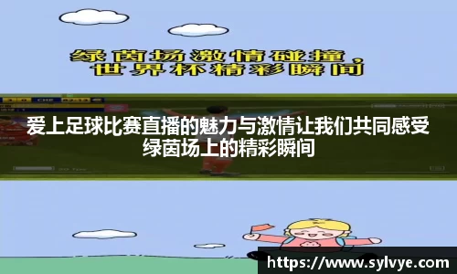 爱上足球比赛直播的魅力与激情让我们共同感受绿茵场上的精彩瞬间
