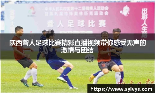 陕西聋人足球比赛精彩直播视频带你感受无声的激情与团结
